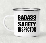 Badass Safety Inspector - 12oz Camping Mug