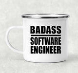 Badass Software Engineer - 12oz Camping Mug