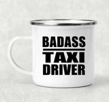 Badass Taxi Driver - 12oz Camping Mug