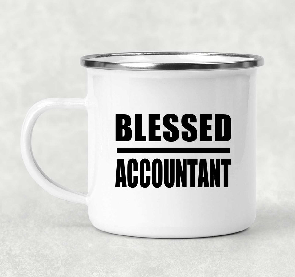 Blessed Accountant - 12oz Camping Mug