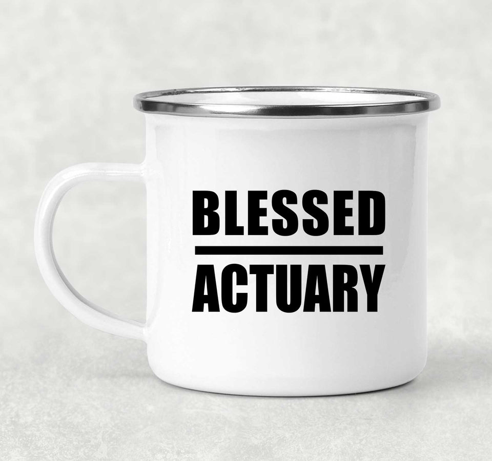 Blessed Actuary - 12oz Camping Mug
