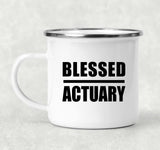 Blessed Actuary - 12oz Camping Mug