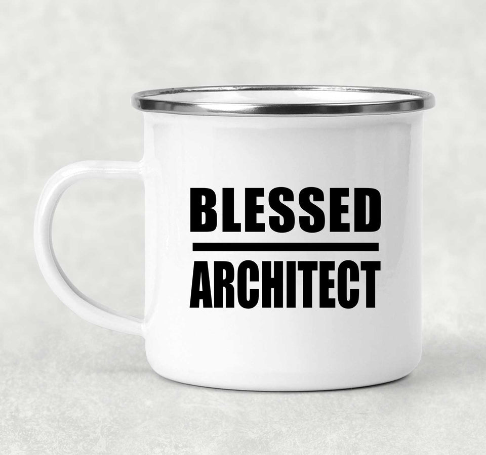 Blessed Architect - 12oz Camping Mug