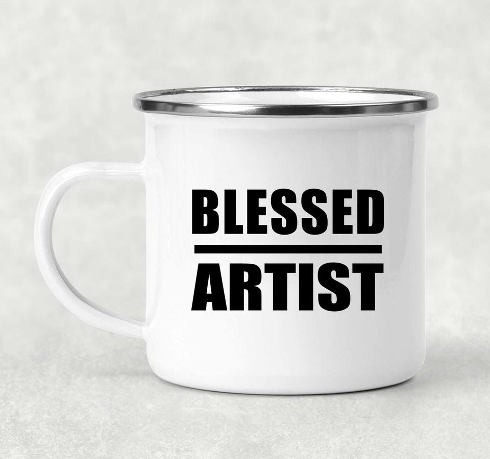 Blessed Artist - 12oz Camping Mug
