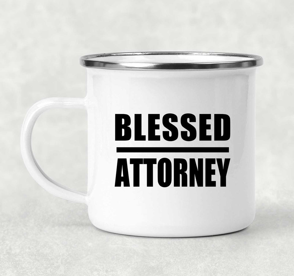Blessed Attorney - 12oz Camping Mug