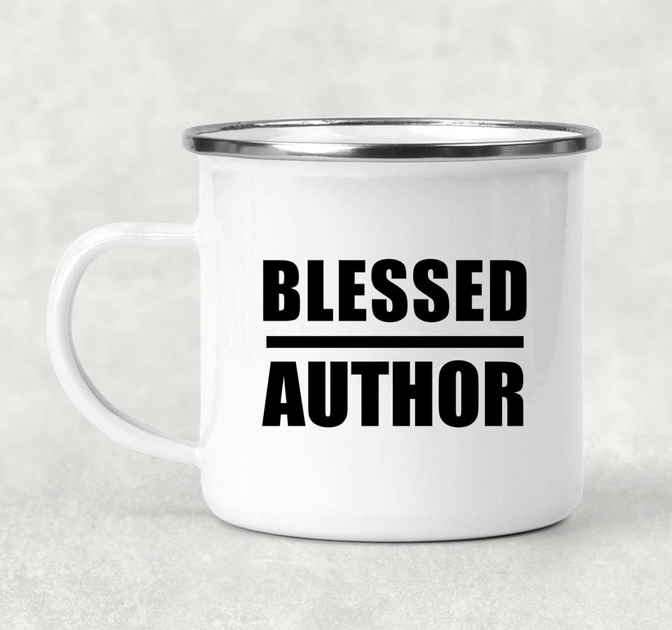 Blessed Author - 12oz Camping Mug