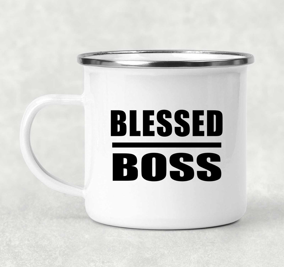 Blessed Boss - 12oz Camping Mug