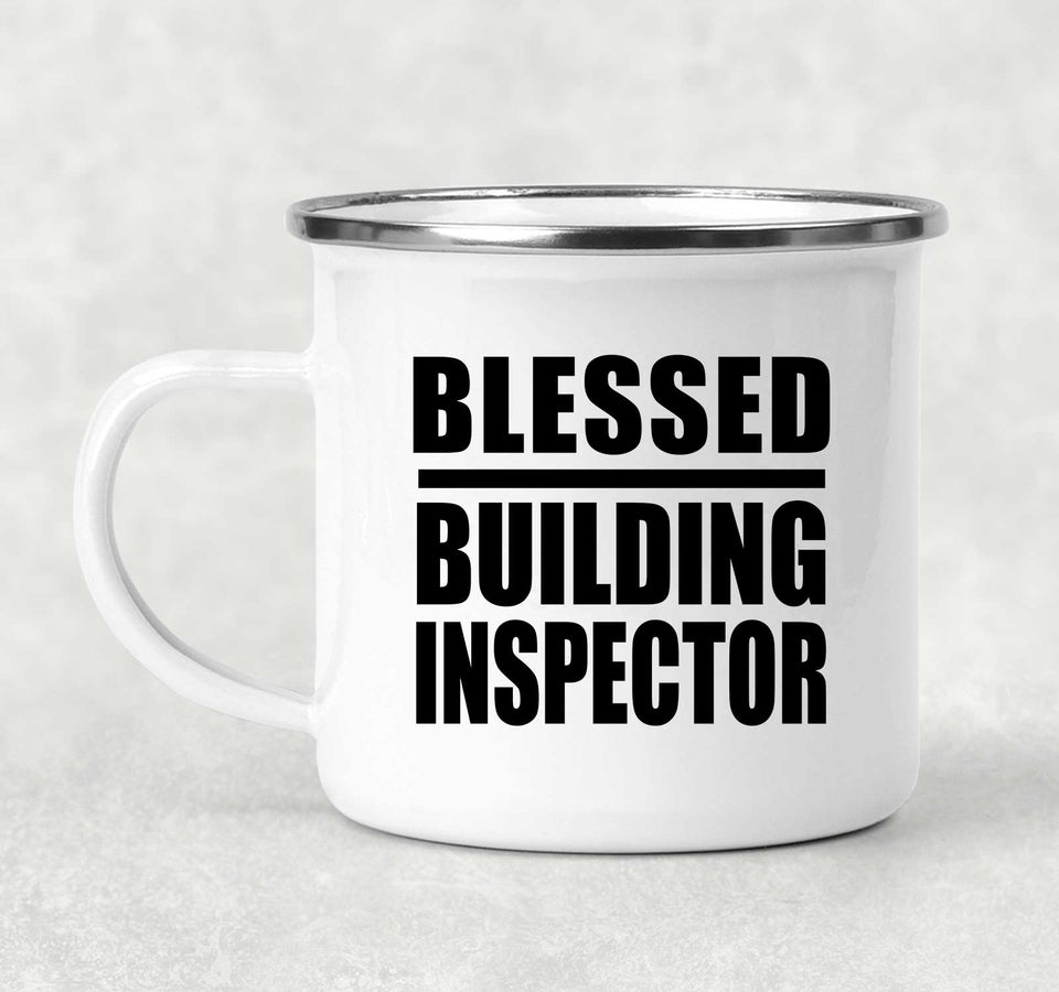 Blessed Building Inspector - 12oz Camping Mug