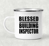 Blessed Building Inspector - 12oz Camping Mug