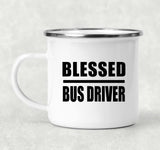 Blessed Bus Driver - 12oz Camping Mug