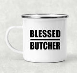 Blessed Butcher - 12oz Camping Mug