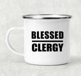 Blessed Clergy - 12oz Camping Mug