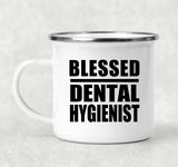 Blessed Dental Hygienist - 12oz Camping Mug
