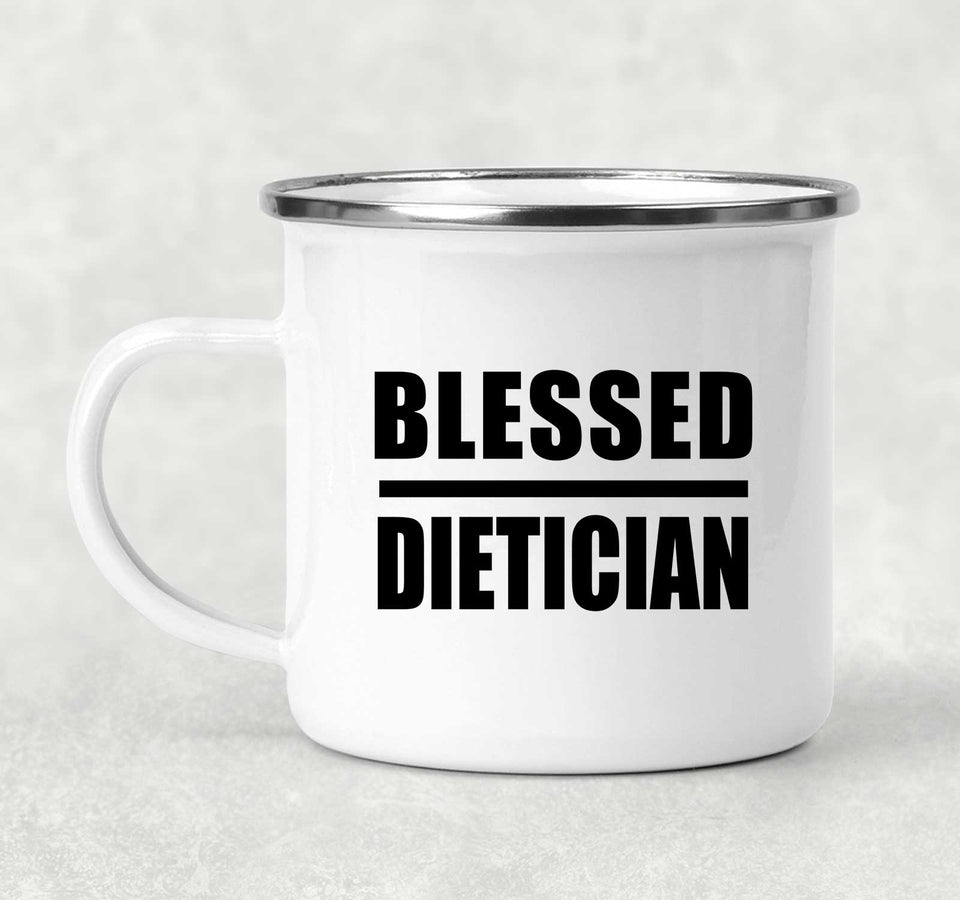 Blessed Dietician - 12oz Camping Mug