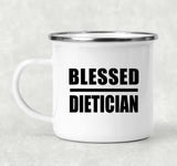 Blessed Dietician - 12oz Camping Mug