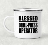 Blessed Drill-Press Operator - 12oz Camping Mug