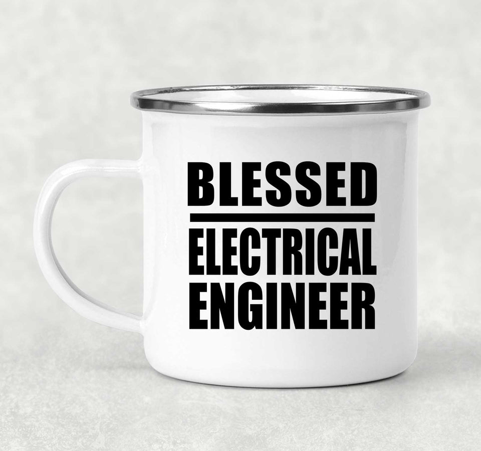 Blessed Electrical Engineer - 12oz Camping Mug