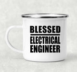 Blessed Electrical Engineer - 12oz Camping Mug