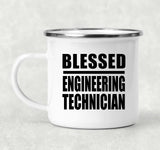 Blessed Engineering Technician - 12oz Camping Mug