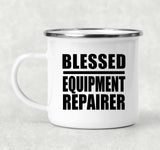 Blessed Equipment Repairer - 12oz Camping Mug