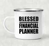 Blessed Financial Planner - 12oz Camping Mug