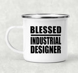 Blessed Industrial Designer - 12oz Camping Mug