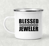 Blessed Jeweler - 12oz Camping Mug
