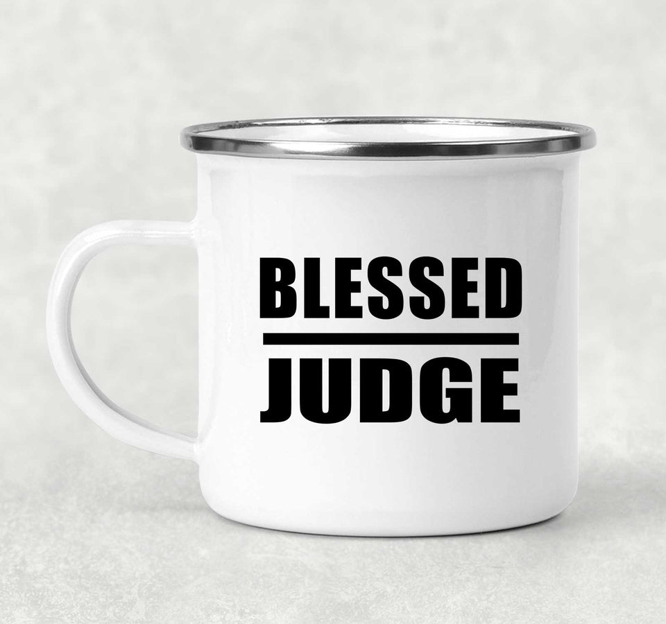 Blessed Judge - 12oz Camping Mug