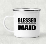 Blessed Maid - 12oz Camping Mug