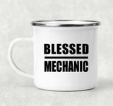 Blessed Mechanic - 12oz Camping Mug