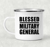 Blessed Military General - 12oz Camping Mug