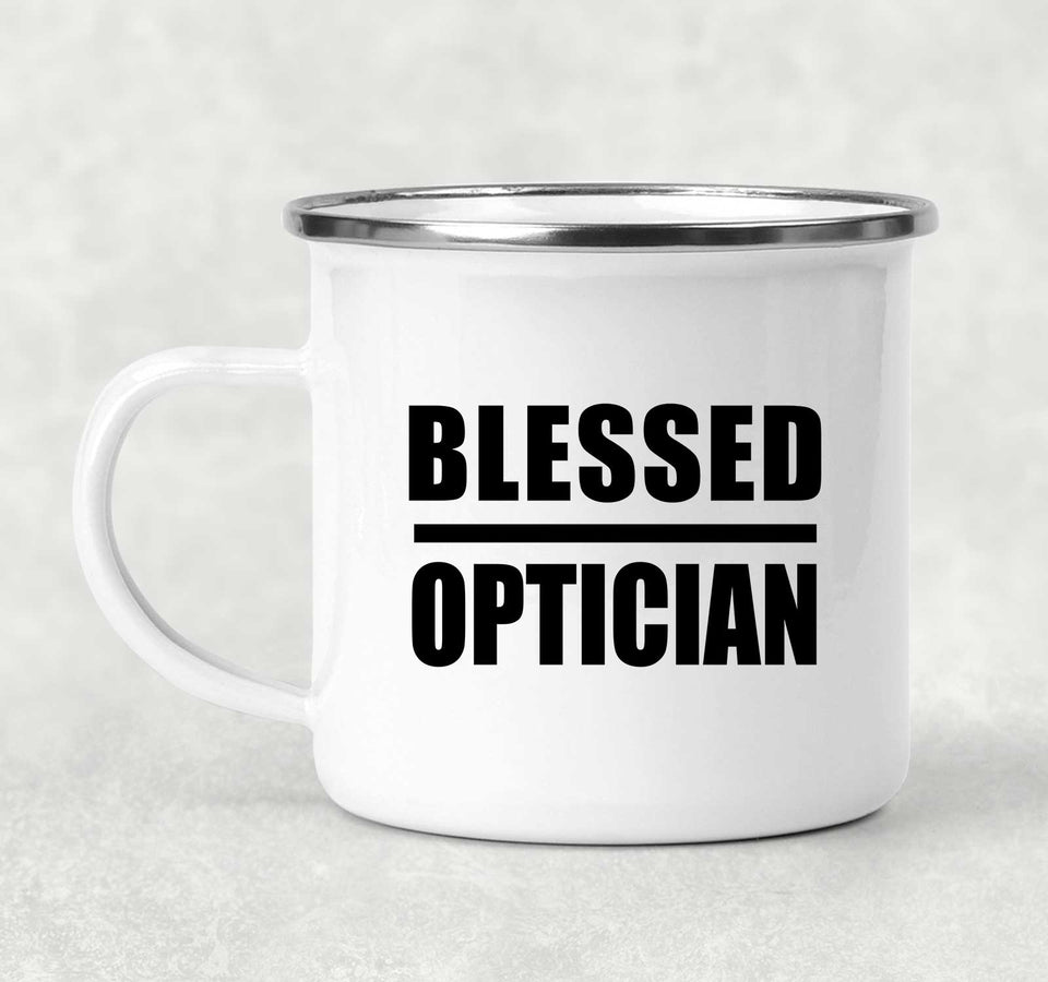 Blessed Optician - 12oz Camping Mug