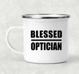 Blessed Optician - 12oz Camping Mug