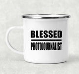 Blessed Photojournalist - 12oz Camping Mug