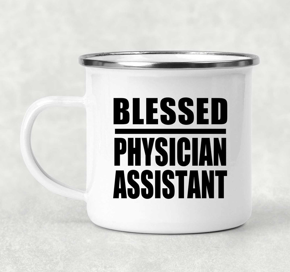 Blessed Physician Assistant - 12oz Camping Mug