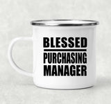 Blessed Purchasing Manager - 12oz Camping Mug