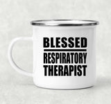 Blessed Respiratory Therapist - 12oz Camping Mug