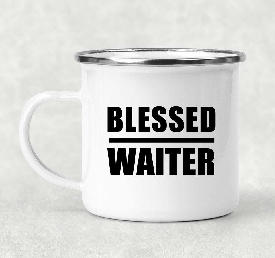 Blessed Waiter - 12oz Camping Mug