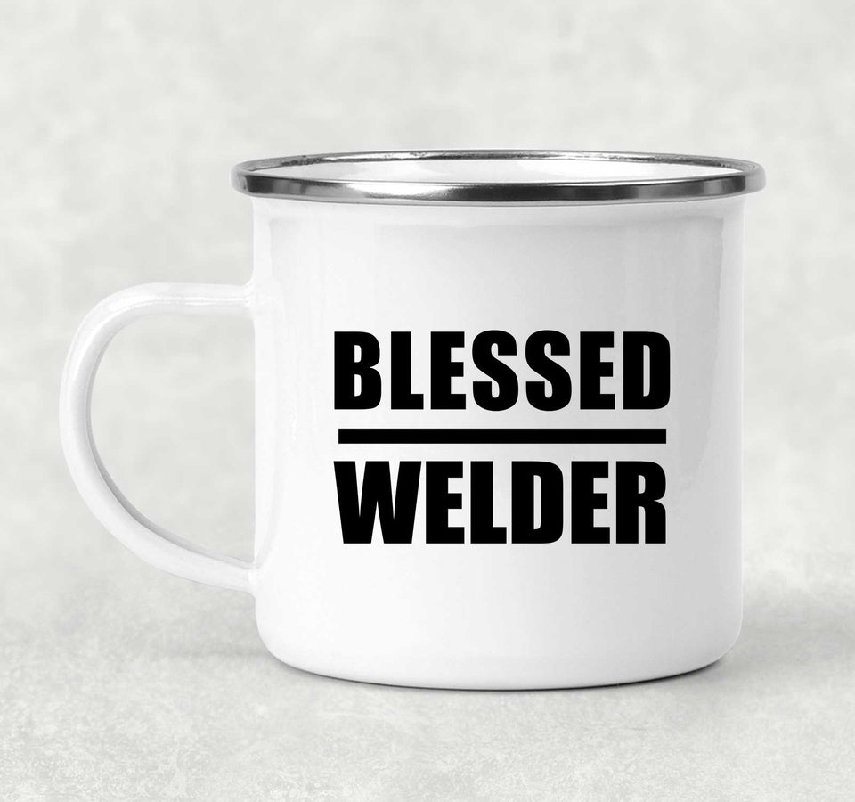 Blessed Welder - 12oz Camping Mug