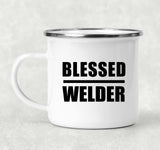 Blessed Welder - 12oz Camping Mug