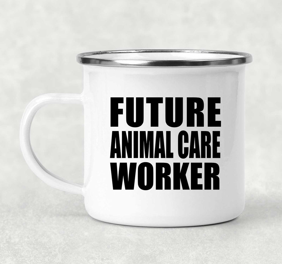 Future Animal Care Worker - 12oz Camping Mug