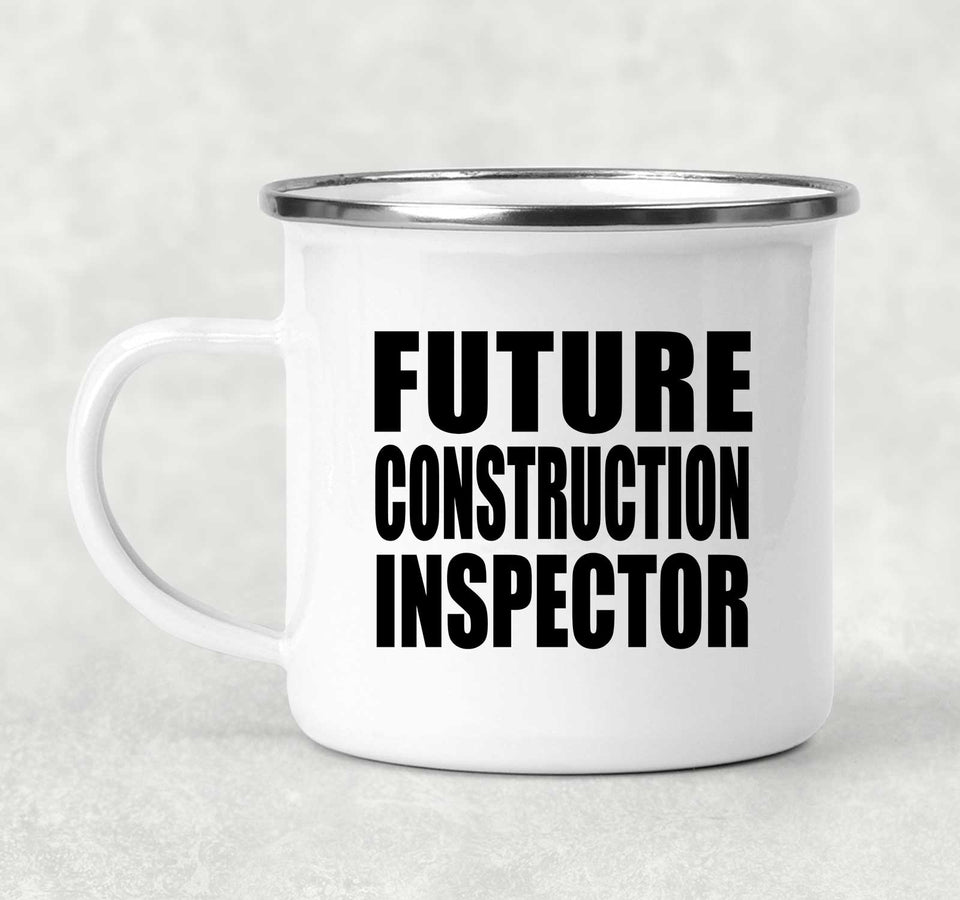 Future Construction Inspector - 12oz Camping Mug