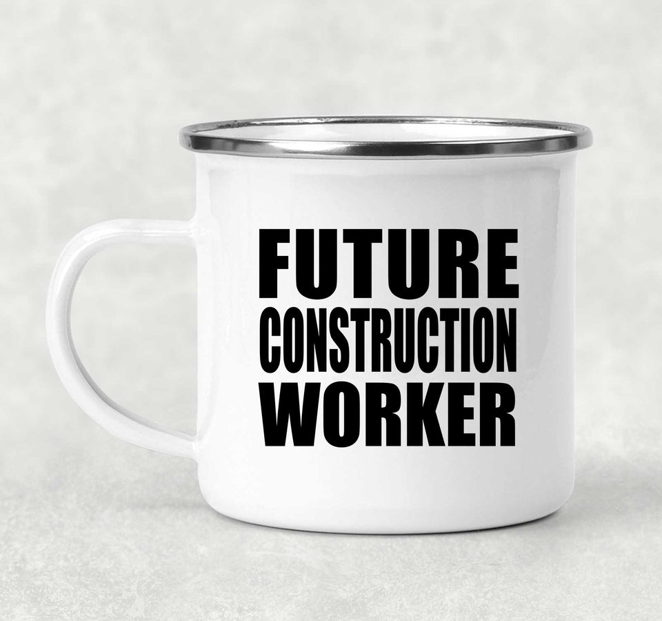 Future Construction Worker - 12oz Camping Mug