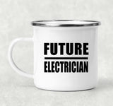 Future Electrician - 12oz Camping Mug