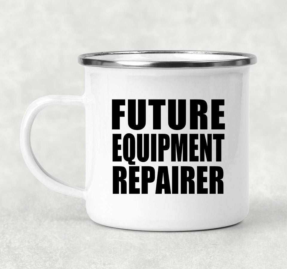 Future Equipment Repairer - 12oz Camping Mug