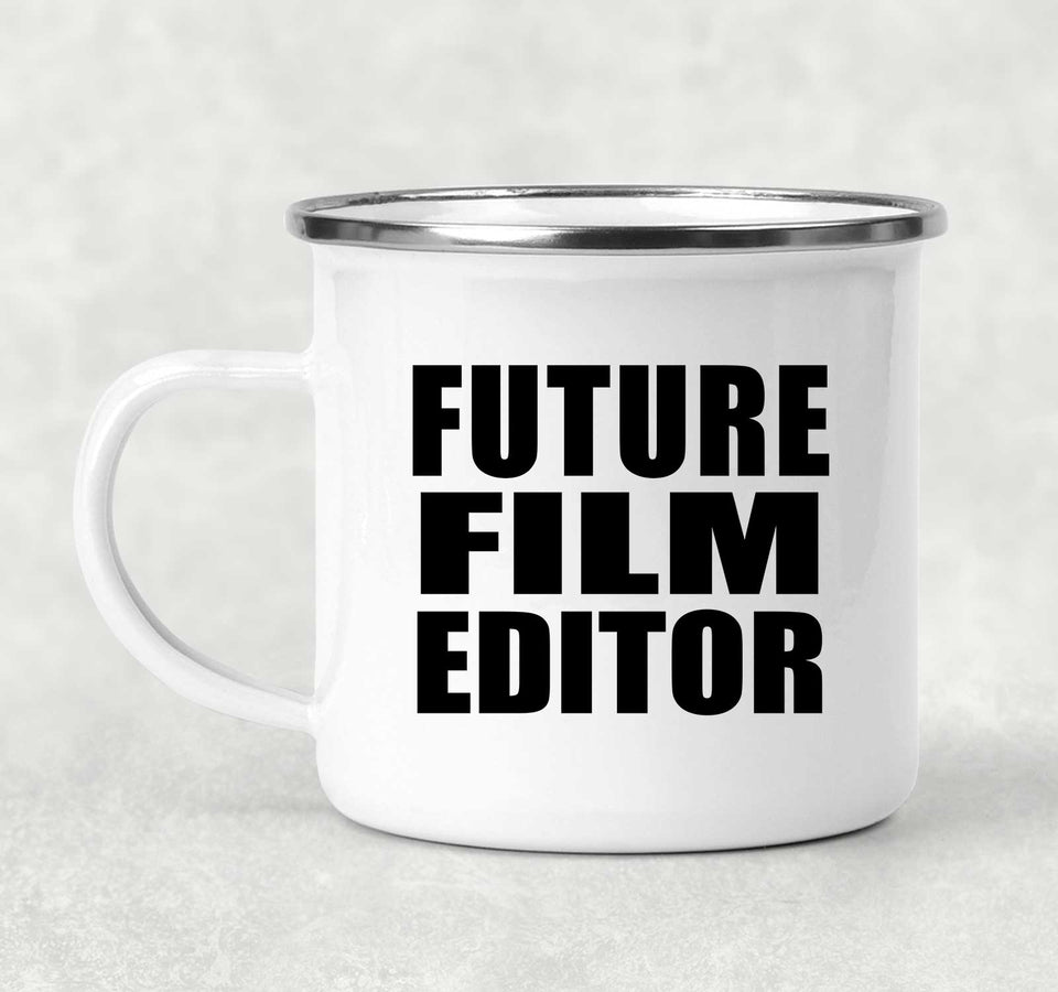 Future Film Editor - 12oz Camping Mug