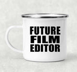 Future Film Editor - 12oz Camping Mug