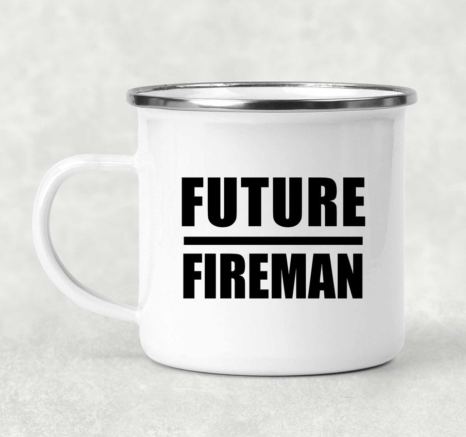 Future Fireman - 12oz Camping Mug