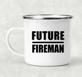 Future Fireman - 12oz Camping Mug