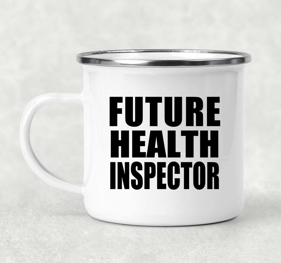 Future Health Inspector - 12oz Camping Mug